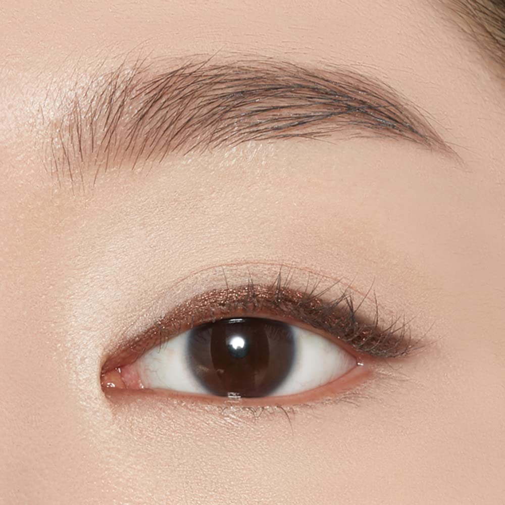 ETUDE Proof 10 Gel Pencil Liner 0.3g (#6 Honey Bronze) | Creamy Gel Texture Eyeliner with Wearable Shades to Create Precise Line Eye Makeup without Efforts, Korean Makeup, Perfect for Gift