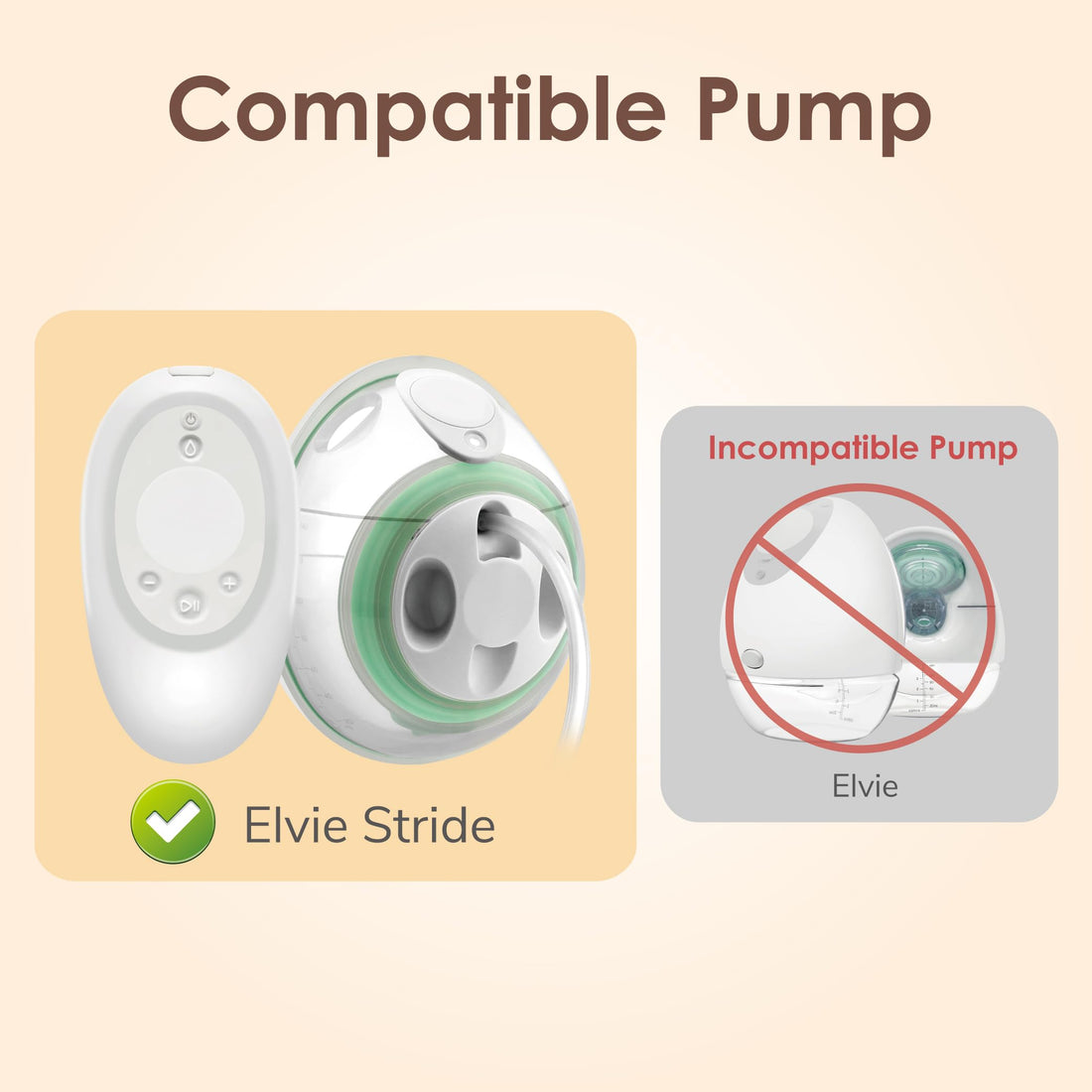 Maymom Duckbill Valve Compatible with Elvie Stride