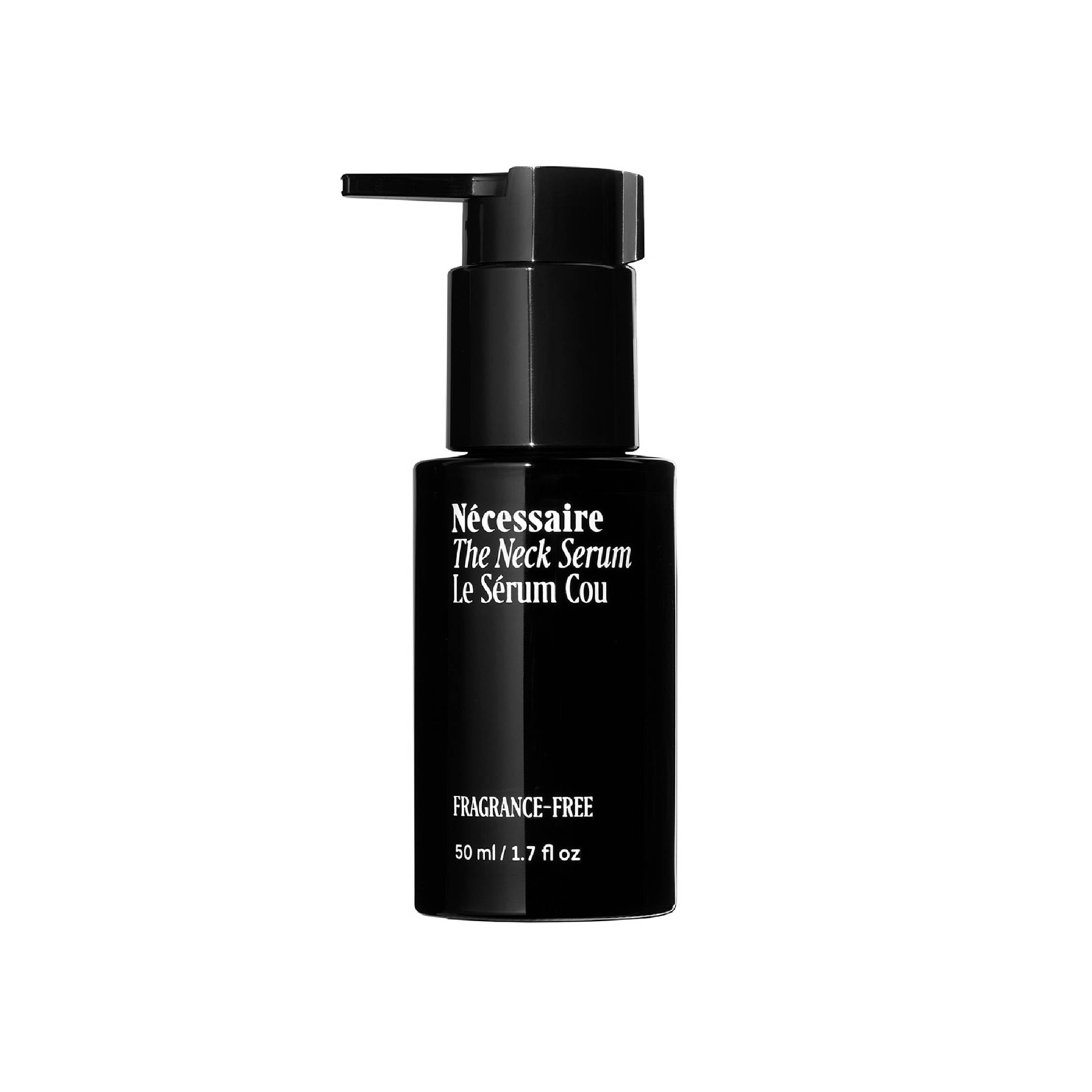 Nécessaire The Neck Serum. Fragrance-Free. 5 Peptides for Tech Neck + Aged Neck. Skin Feels Firm, Looks Lifted. Hypoallergenic. Dermatologist-Tested. 50 ml