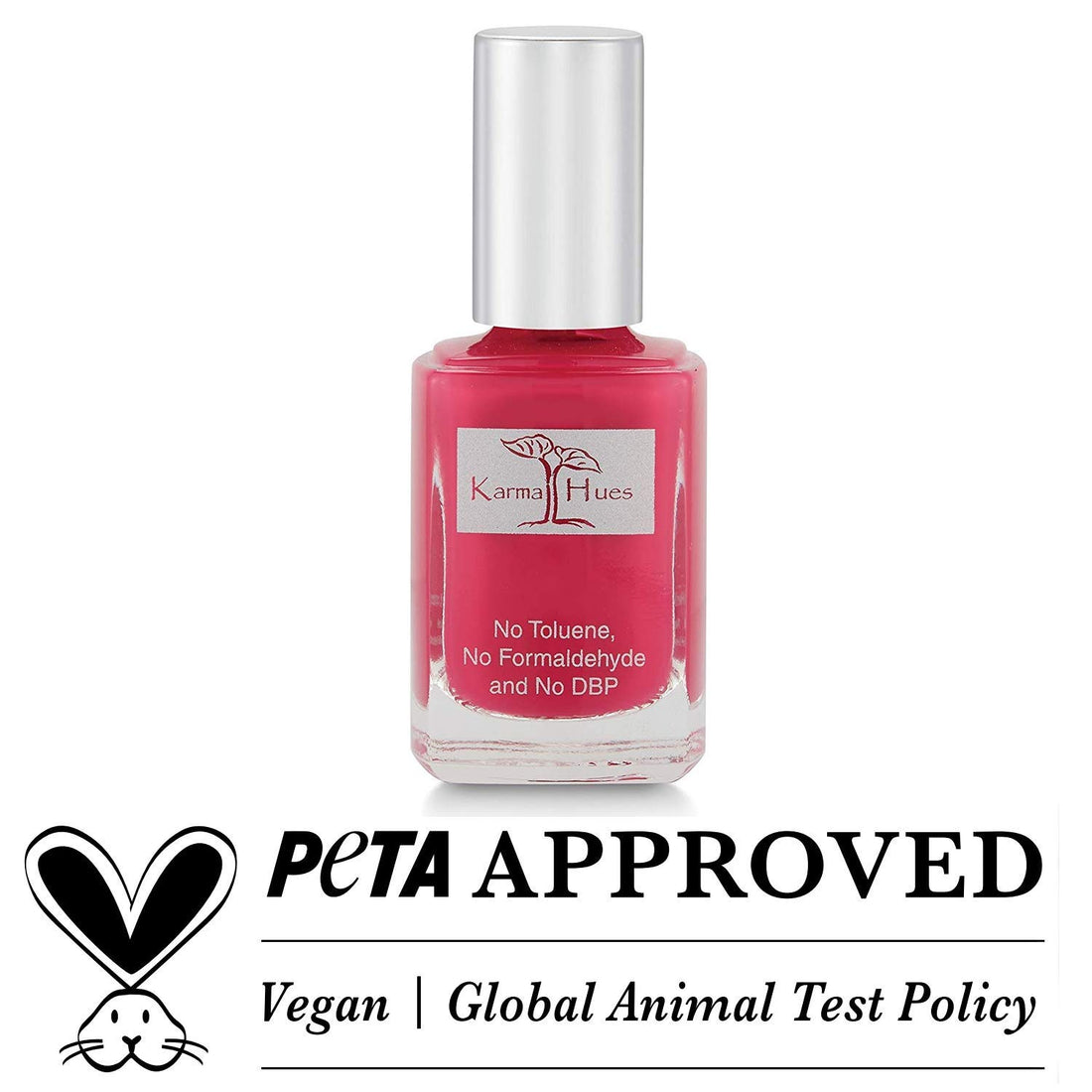 Karma Organic Nail Polish; Non-Toxic, Vegan, and Cruelty-Free (FARMER'S MARKET BERRIES)
