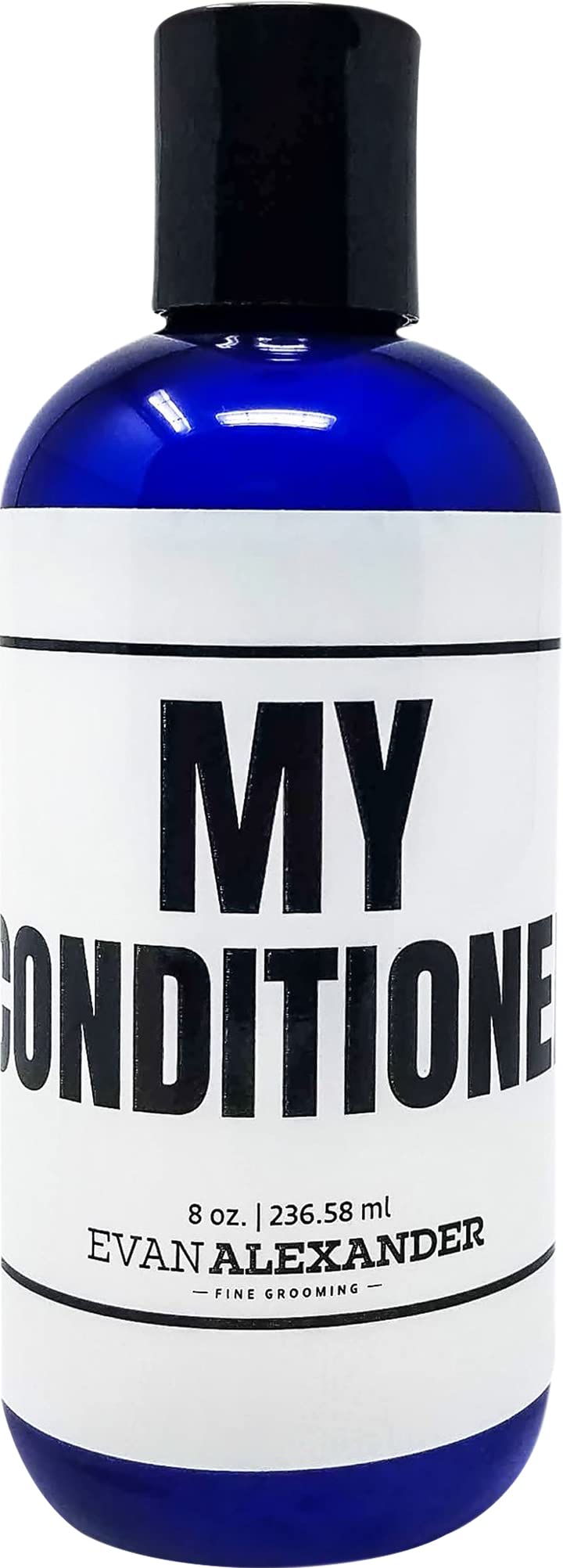 Evan Alexander Grooming MY Conditioner - Supports Hair Growth and Nourishes the Scalp with Peppermint Oil, Tea Tree Oil, Organic Aloe Vera - Vegan - 8 oz - Great Scent