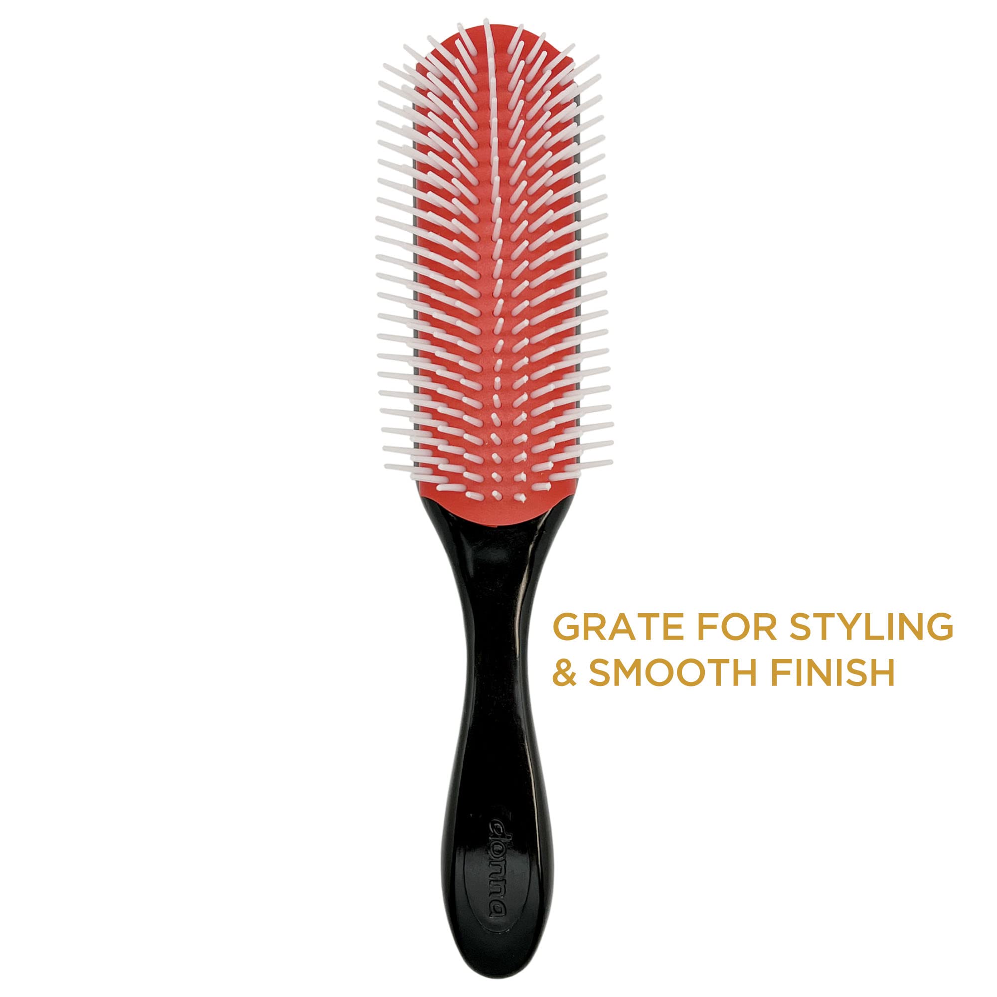 Donna Collection Large Styling Hair Brush, Black