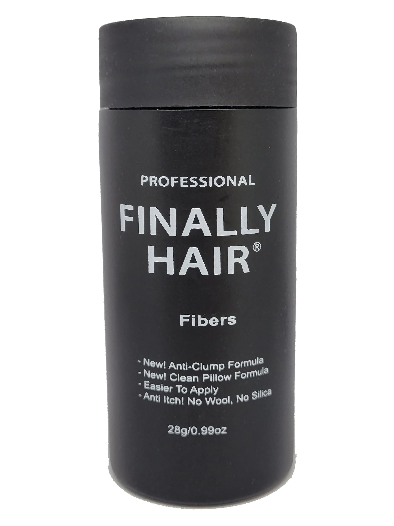 Hair Building Fibers Medium Grey Hair Loss Concealer Fiber 28 Gram .99oz Refillable Bottle by Finally Hair (medium gray) by Finally Hair