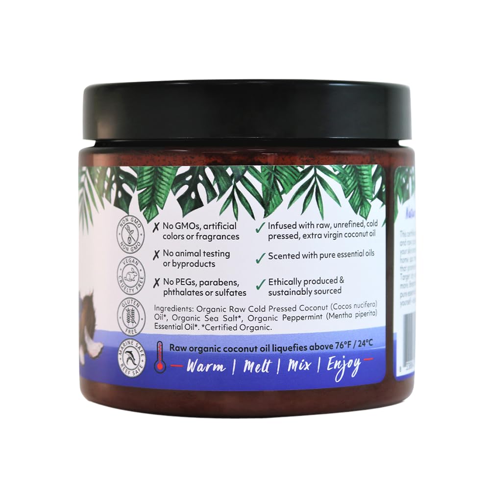 Organic Fiji Body Polish Coral Sea Salt 20-Ounces