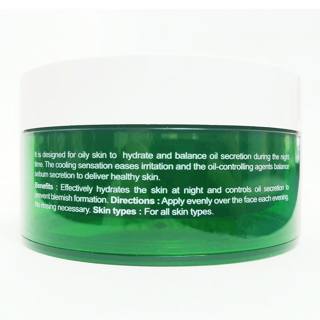 Naruko Tea Tree Overnight Sleep Gelly, Sleeping Facial Mask, Skin Care for Hydrating, Pore Refining and Relxation, 2.8 oz, 80g