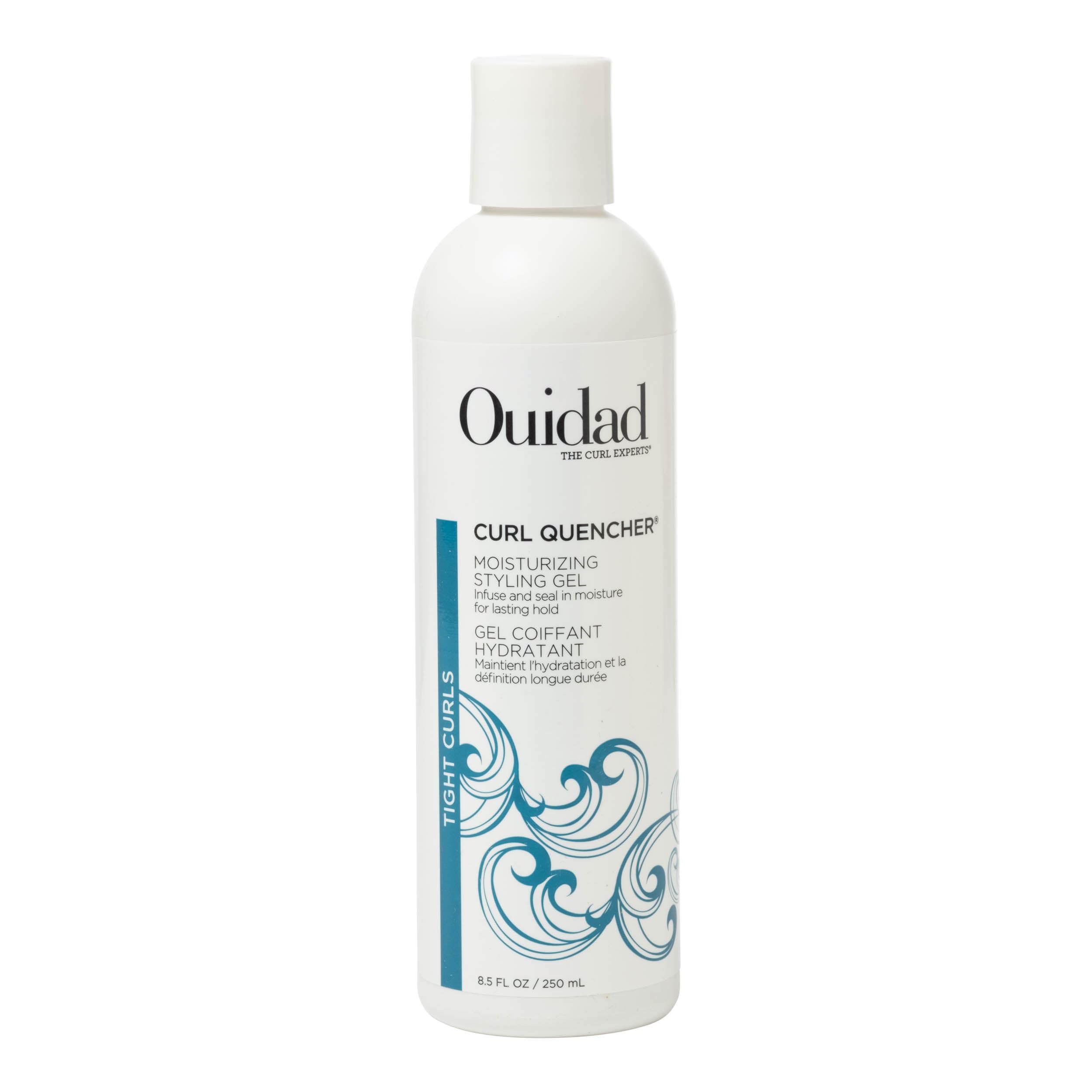 Ouidad Curl Quencher Moisturizing Styling Gel - 8.5 fl oz, Bouncy, Soft & Defined Curls, On-The-Go Style Refresher, Frizz Control, Curl Defining Gel, Flexible Lasting Hold, For Tight Curls