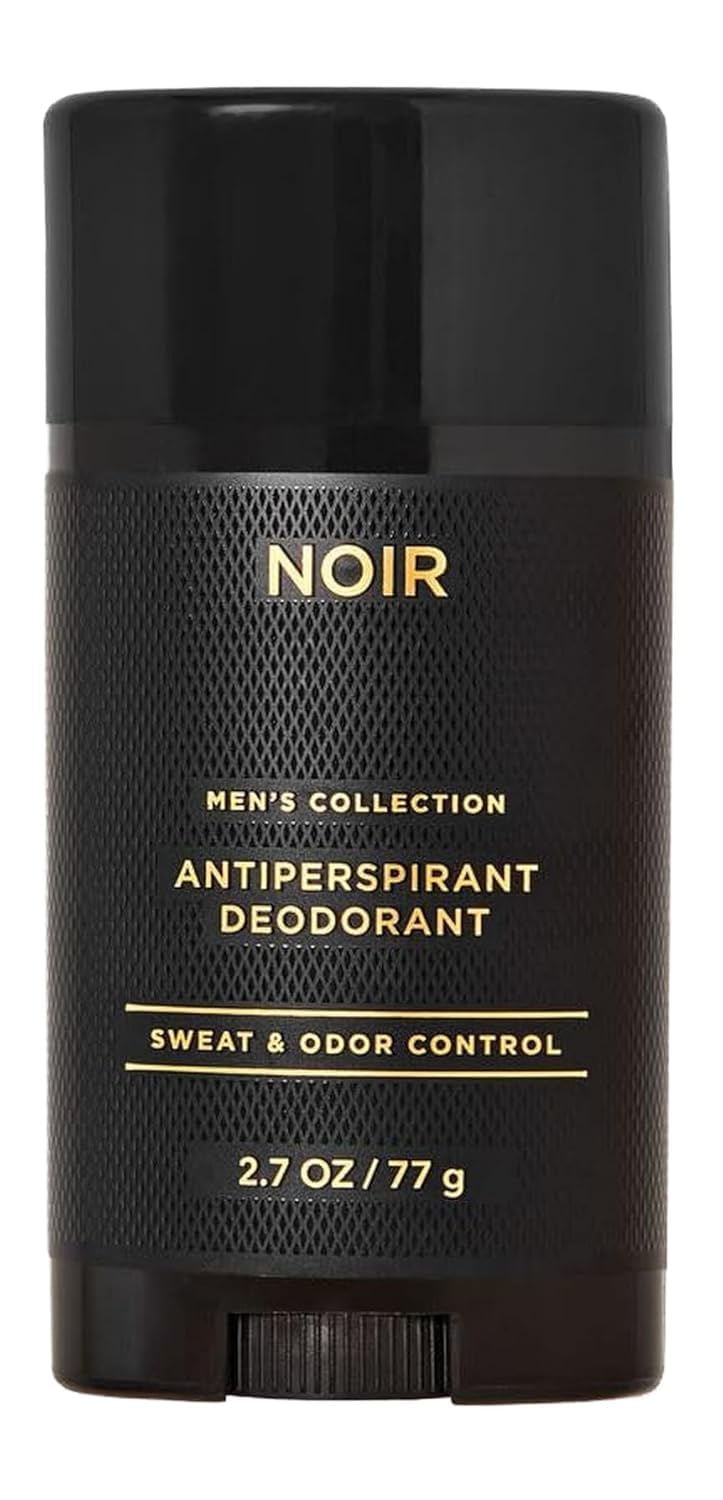 Bath & Body Works Antiperspirant Deodorant With 24-hour Sweat and Odor Protection For Men 2.7 Ounce (2.7 Ounce (Pack of 1), Noir)