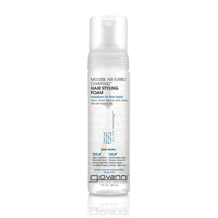 Giovanni Organic Natural Mousse 207ml