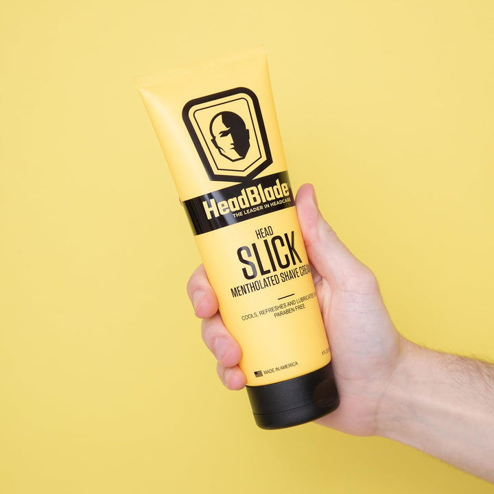 Headblade Headslick Mentholated Shave Cream 8 Oz