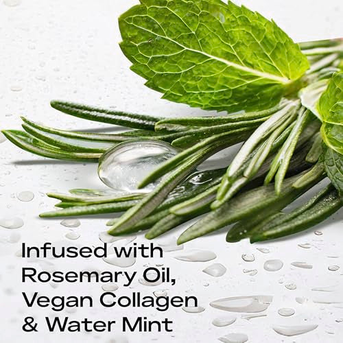 SheaMoisture Strengthening Scalp & Hair Oil Rosemary & Vegan Collagen to Promote Length Retention & Invigorate the Scalp, with ScalpBoost Technology, 2 oz