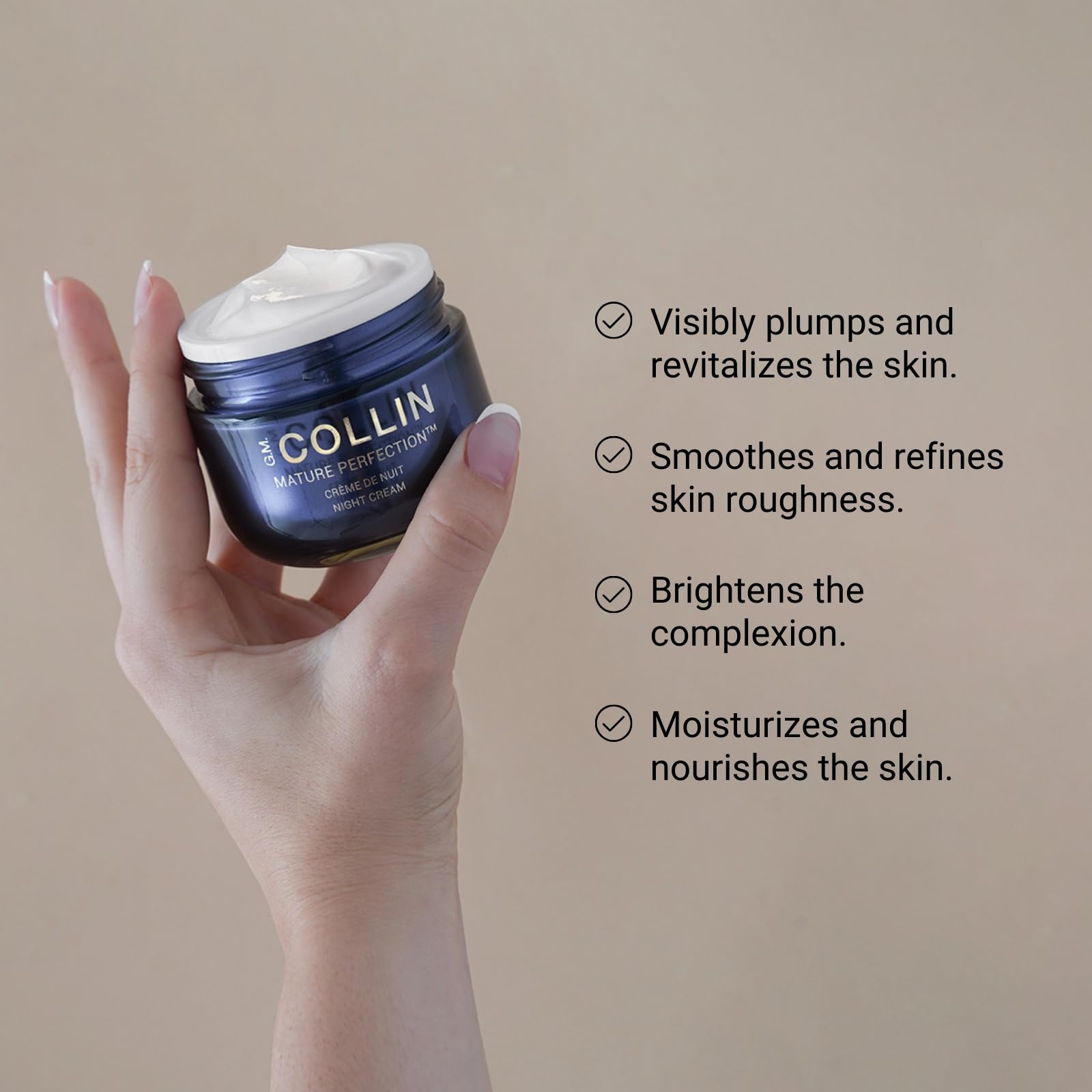 GM Collin Mature Perfection Night Cream Creme 1.8oz