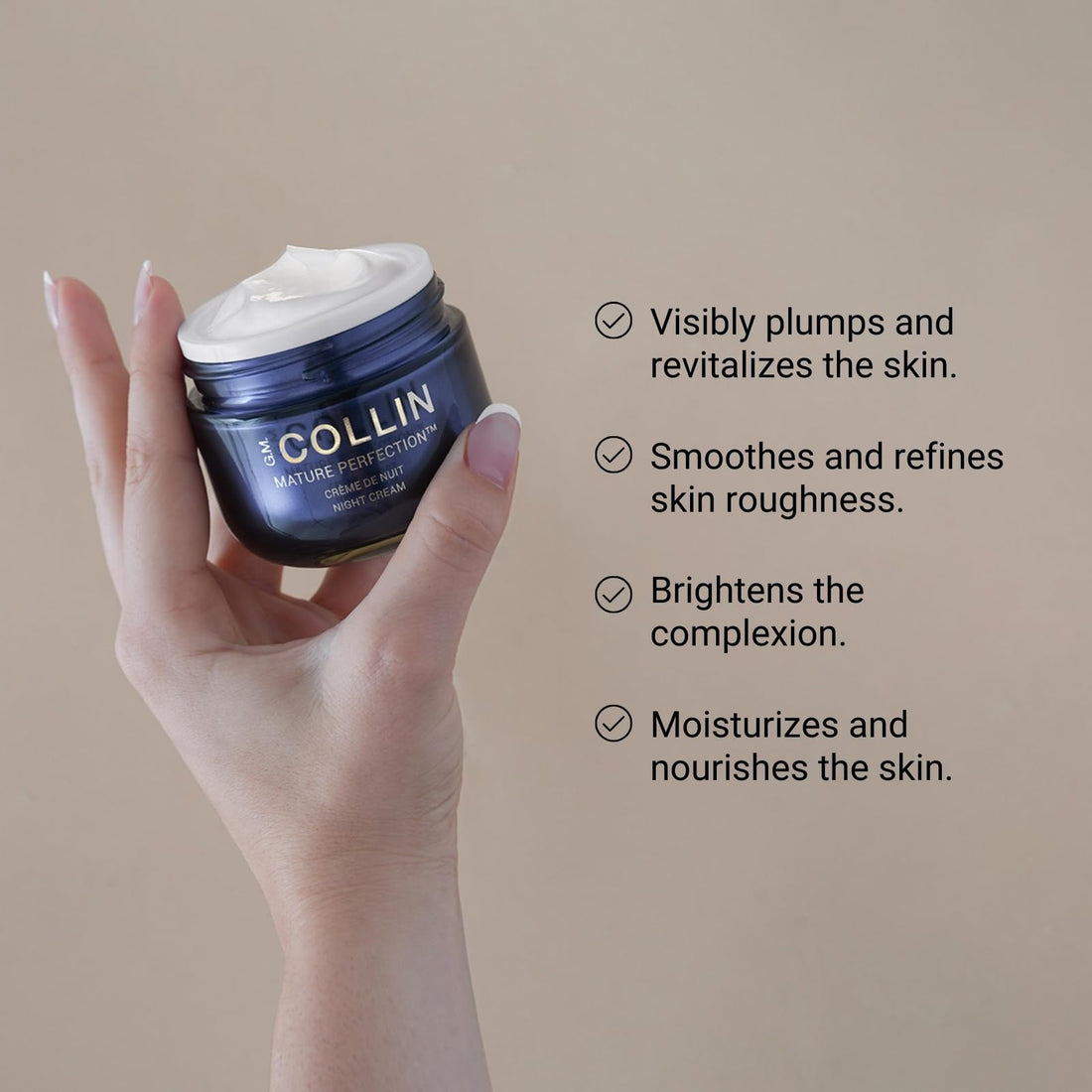 GM Collin Mature Perfection Night Cream Creme 1.8oz