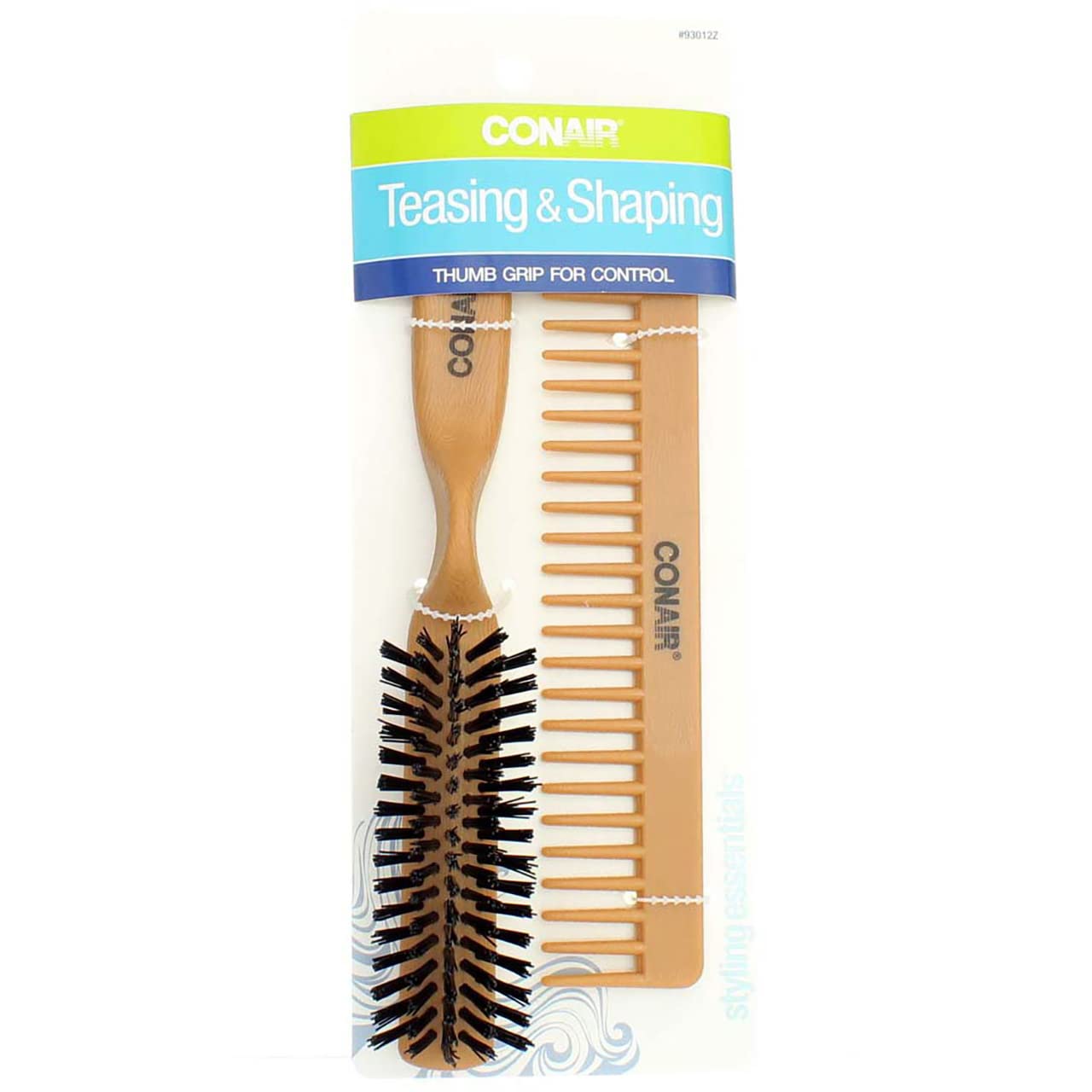 Conair Brush & Comb Set, 2 ct