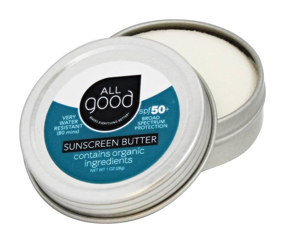 All Good Products Zinc Sunscreen Butter SPF 50+ Water Resistant