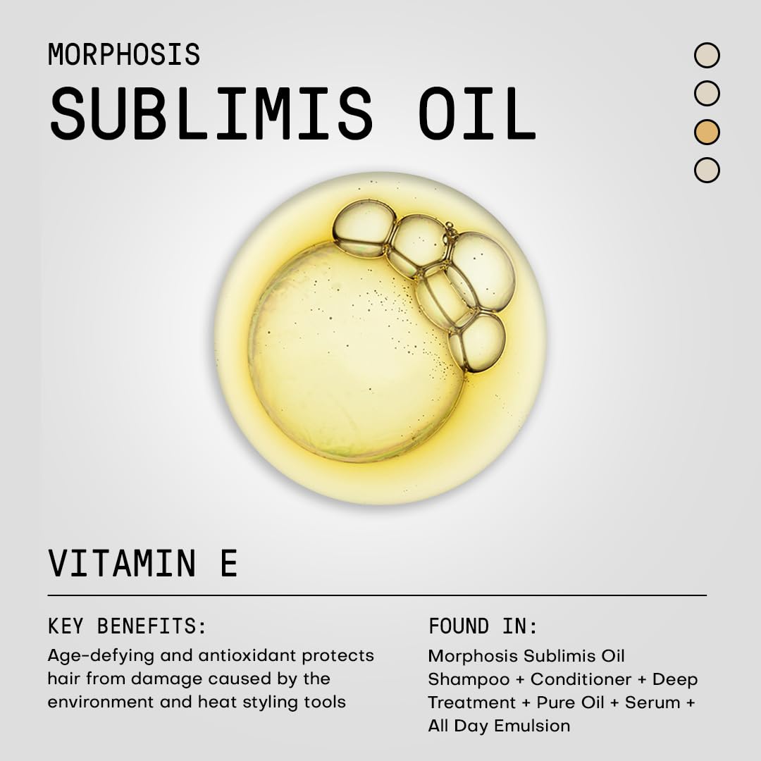 FRAMESI Morphosis Sublimis Oil Conditioner 8.4 fl oz, Lightweight formula