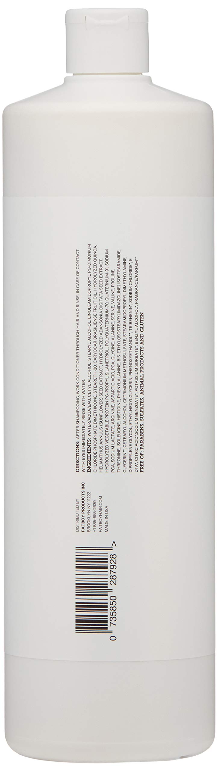 Fatboy Hair Daily Hydrating Conditioner, 32.5 Fl Oz