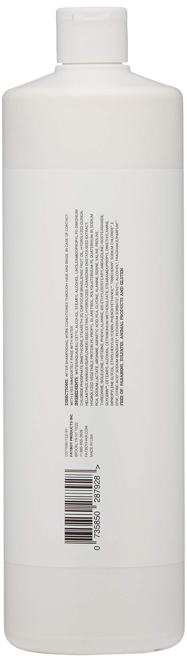 Fatboy Hair Daily Hydrating Conditioner, 32.5 Fl Oz