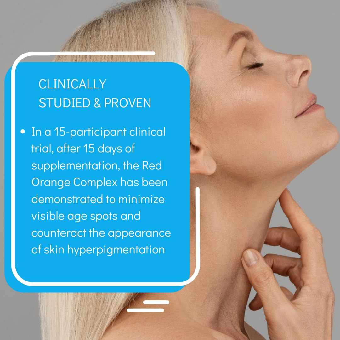 Consult Health Beaute Caps Pro - Collagen Supplement - Biotin 10,500mcg, MSM, Blood Orange for Skin, Hair, Nails Health - Collagen Vitamins - Anti-Aging, USA Made