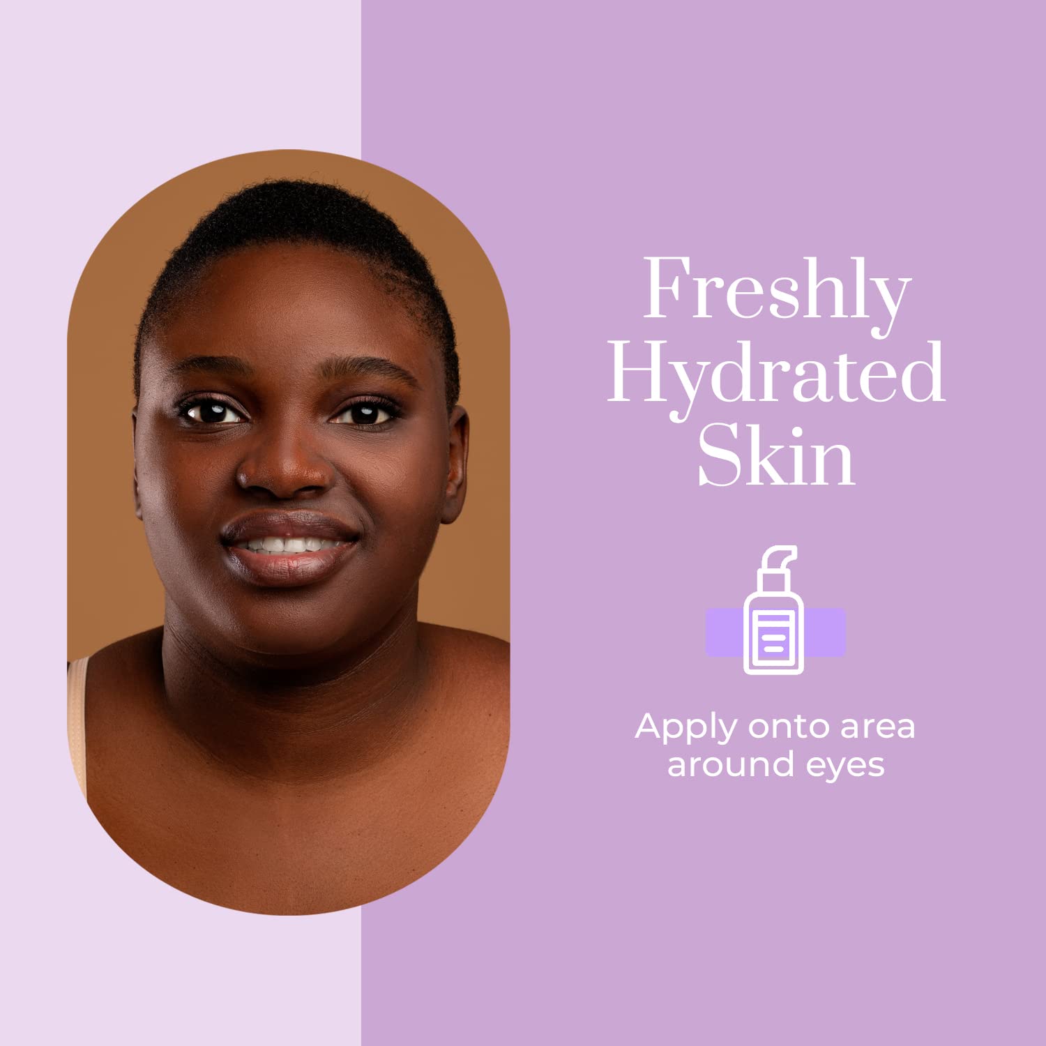 Glow Elixir Eye Serum With Vitamin C, Hyaluronic Acid & Peptides - Revitalizes and Moisturizes | Reduces Dark Circles and Puffiness | Reduce Wrinkles and Fine Lines - 30mL