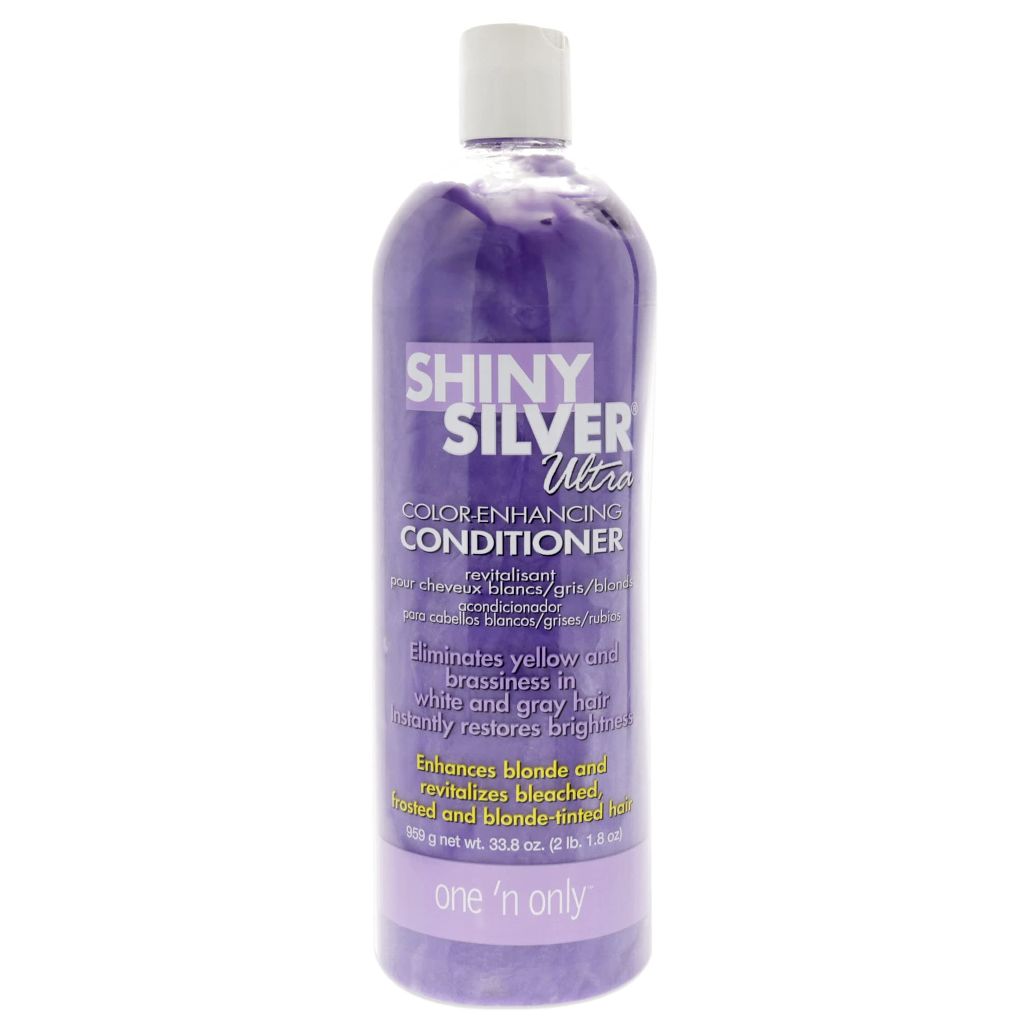 One 'n Only Shiny Silver Ulta Color Enhancing Conditioner Conditoner Unisex 33.8 oz