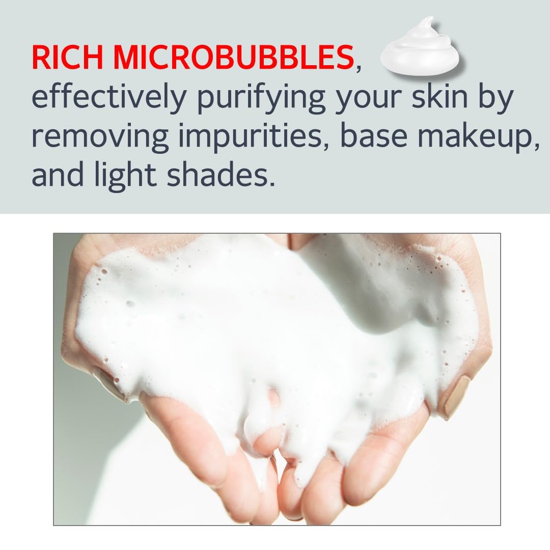 [make p:rem] Safe me. Relief moisture cleansing foam | facial cleansing foam | cleanser for sensitive skin | slightly acid_pH 5.5 | 150ml, 5.07 fl.oz. | MAKEP:REM makeprem