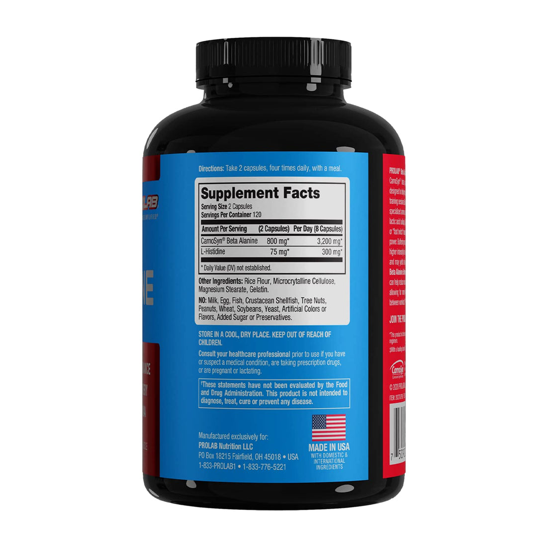 Prolab Beta Alanine Extreme Capsules Pack of 240