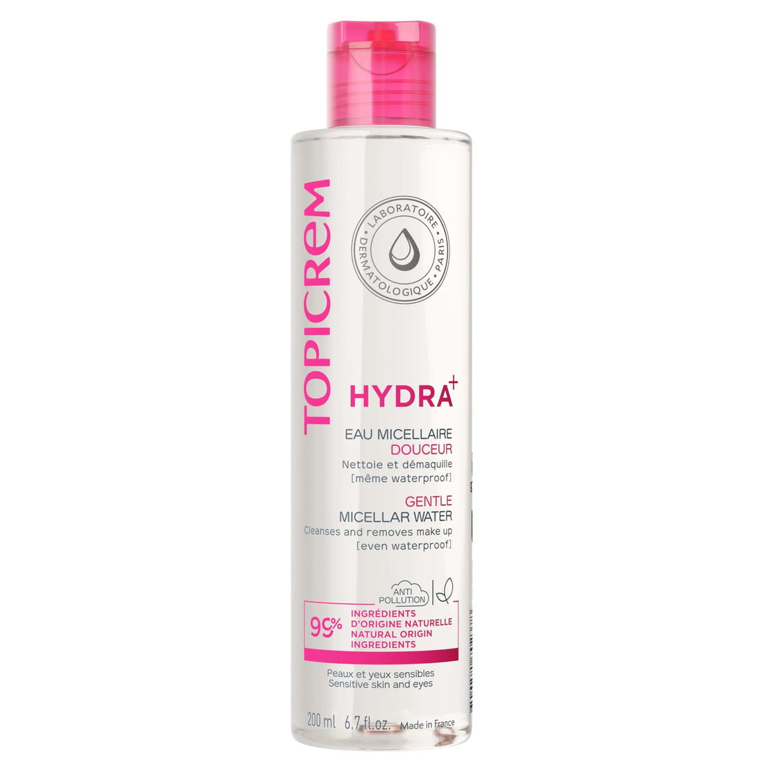 Topicrem Essentials Gentle Cleansing Water Face & Eyes 200 Ml by Topicrem