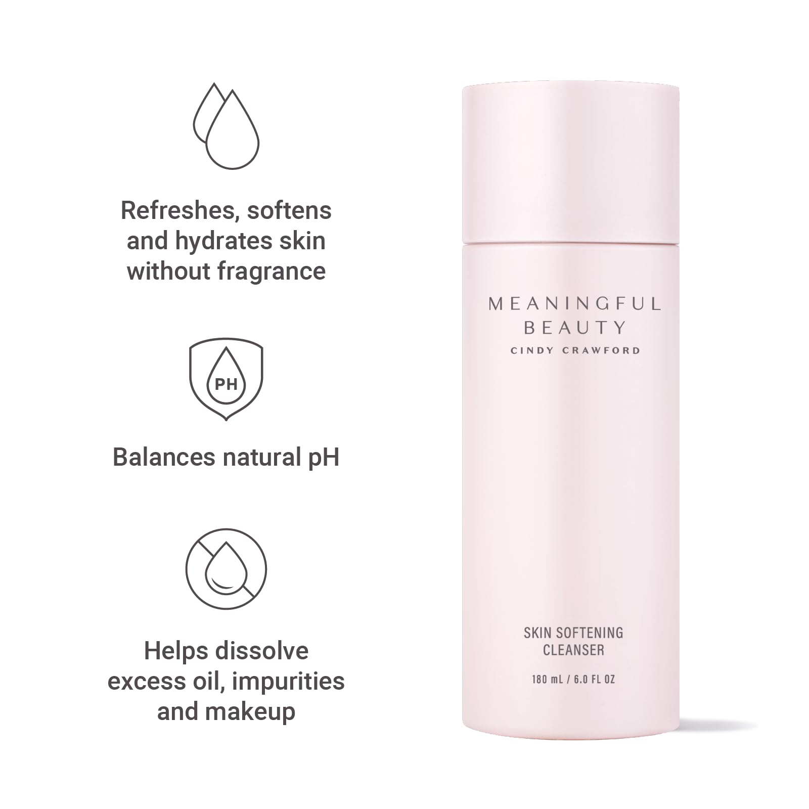 Meaningful Beauty Beyond - Skin Softening Cleanser - Non-Foaming Wash - 6 Ounces - MT.2107