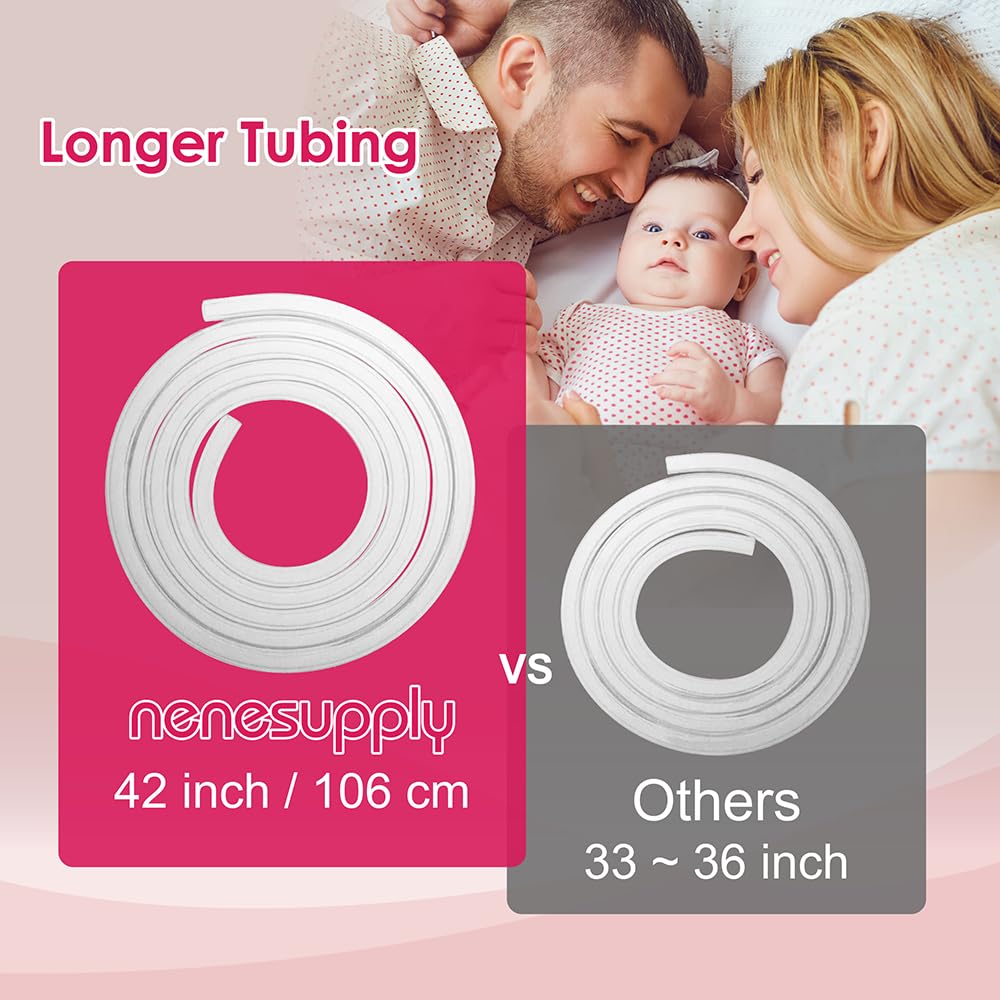 Nenesupply Tubing Compatible with Spectra S2 Spectra S1 Spectra 9 Plus Replace Spectra Tubing Ameda Tubing Avent Tubing Replace Spectra Pump Parts Replace Spectra S2 Accessories