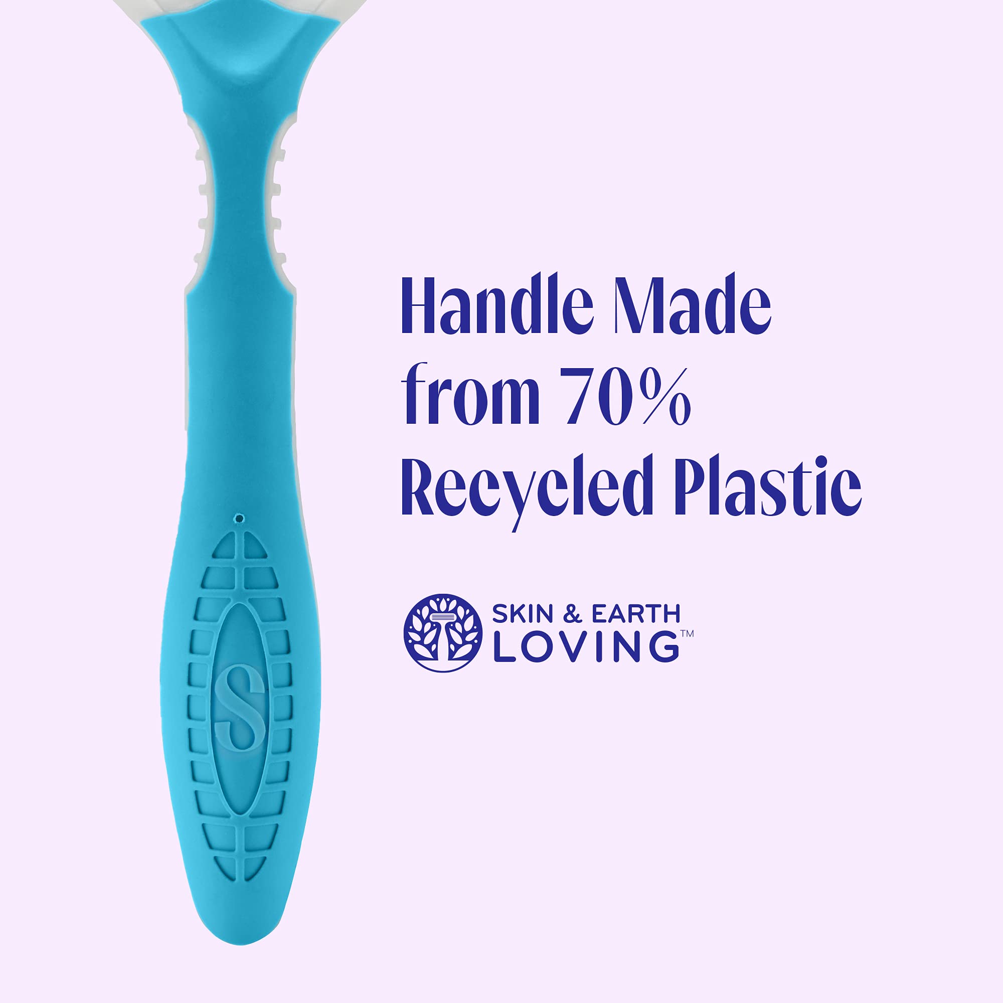 Skintimate Coconut Delight Disposable Razors for Women, 12 Count