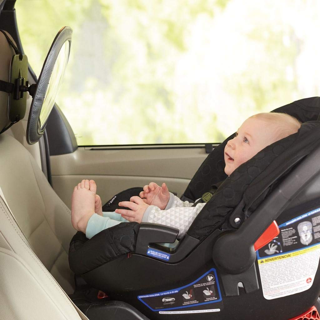 Skip Hop Baby Car Mirror, Style Driven, Black