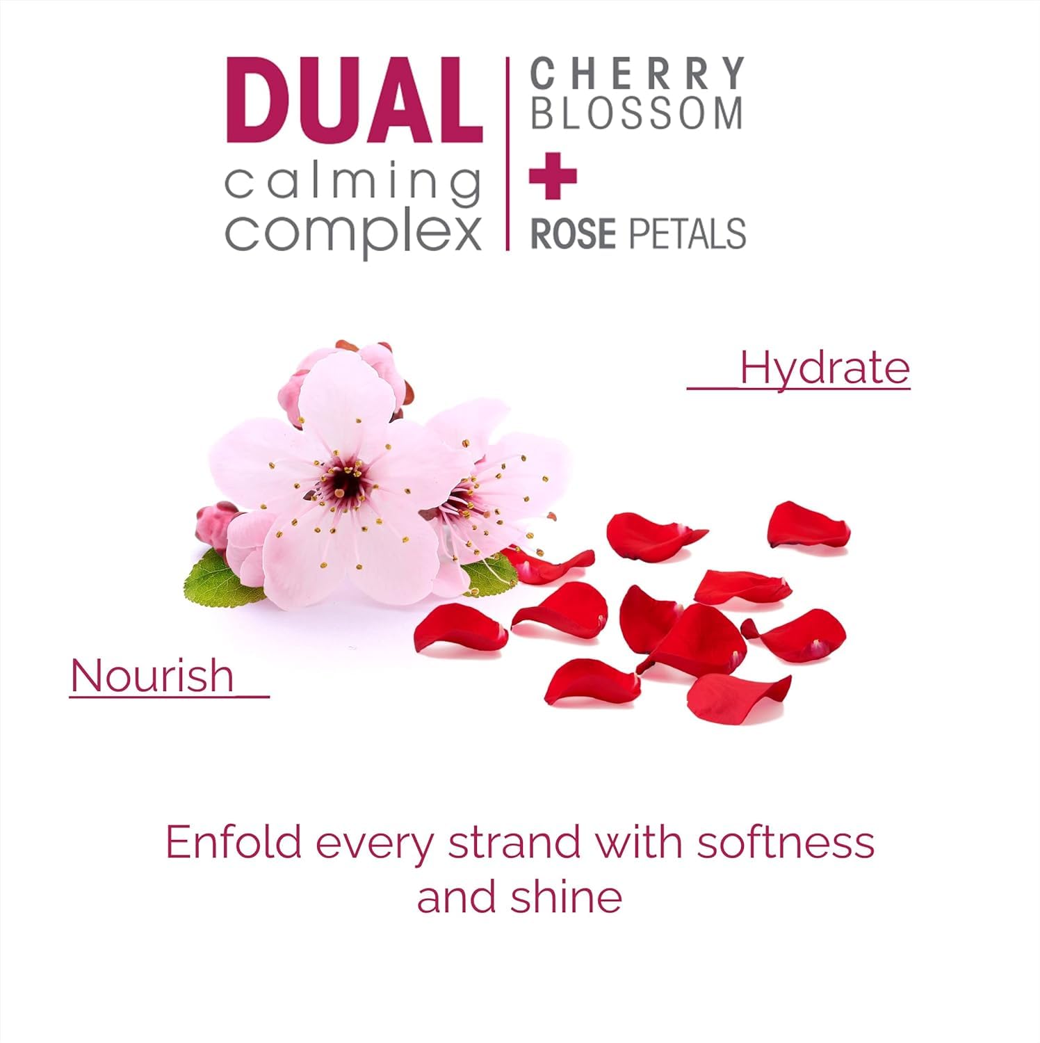 Giovanni 2chic Ultra-Luxurious Shampoo with Cherry Blossom & Rose Petals, 8.5 Fluid Ounce