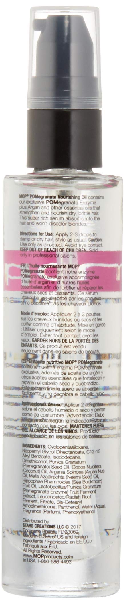 MOP Nourishing Oil, Pomegranate, 1.7 Fl Oz