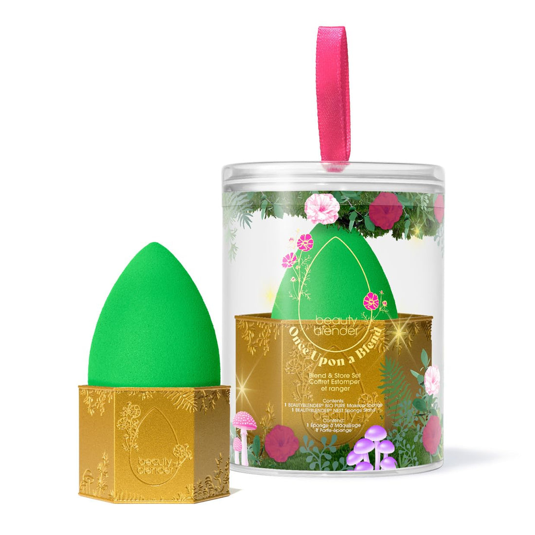 Beautyblender® | Once Upon a Blend Beauty Blender Set | Blend & Store Set Includes 1 Makeup Sponge and 1 Nest