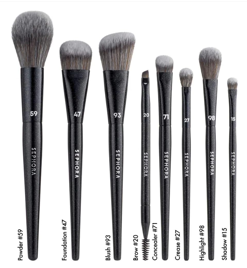 SEPHORA COLLECTION PRO 8-Piece Face & Eye Brush Set