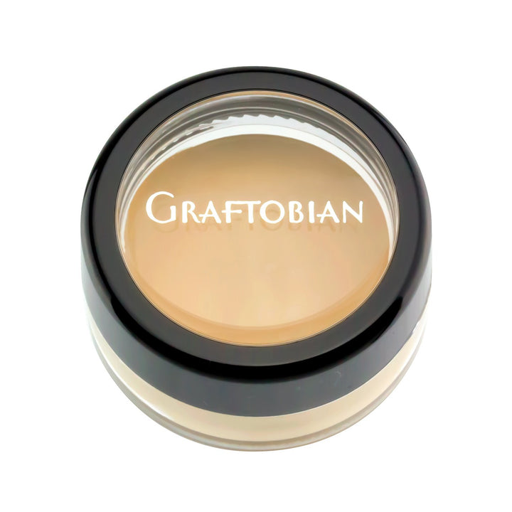 Graftobian HD Crème Foundation Corrector 1/4oz, Yellow Hi-Lite (Deep Red & Purple Concealer)
