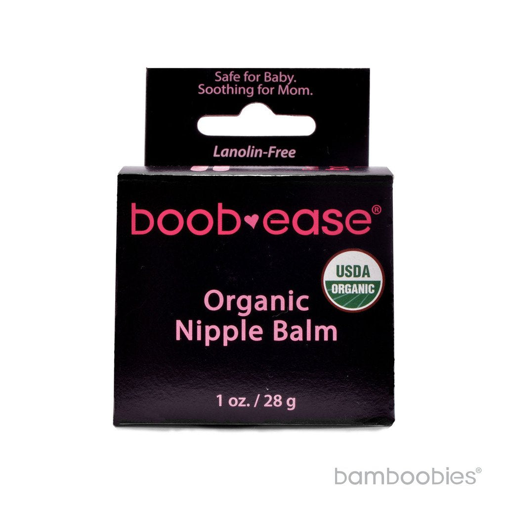 Bamboobies Women's Nipple Cream, Organic Cream for Soothing Skin, Nipple Balm, 1 oz (Pack of 1)