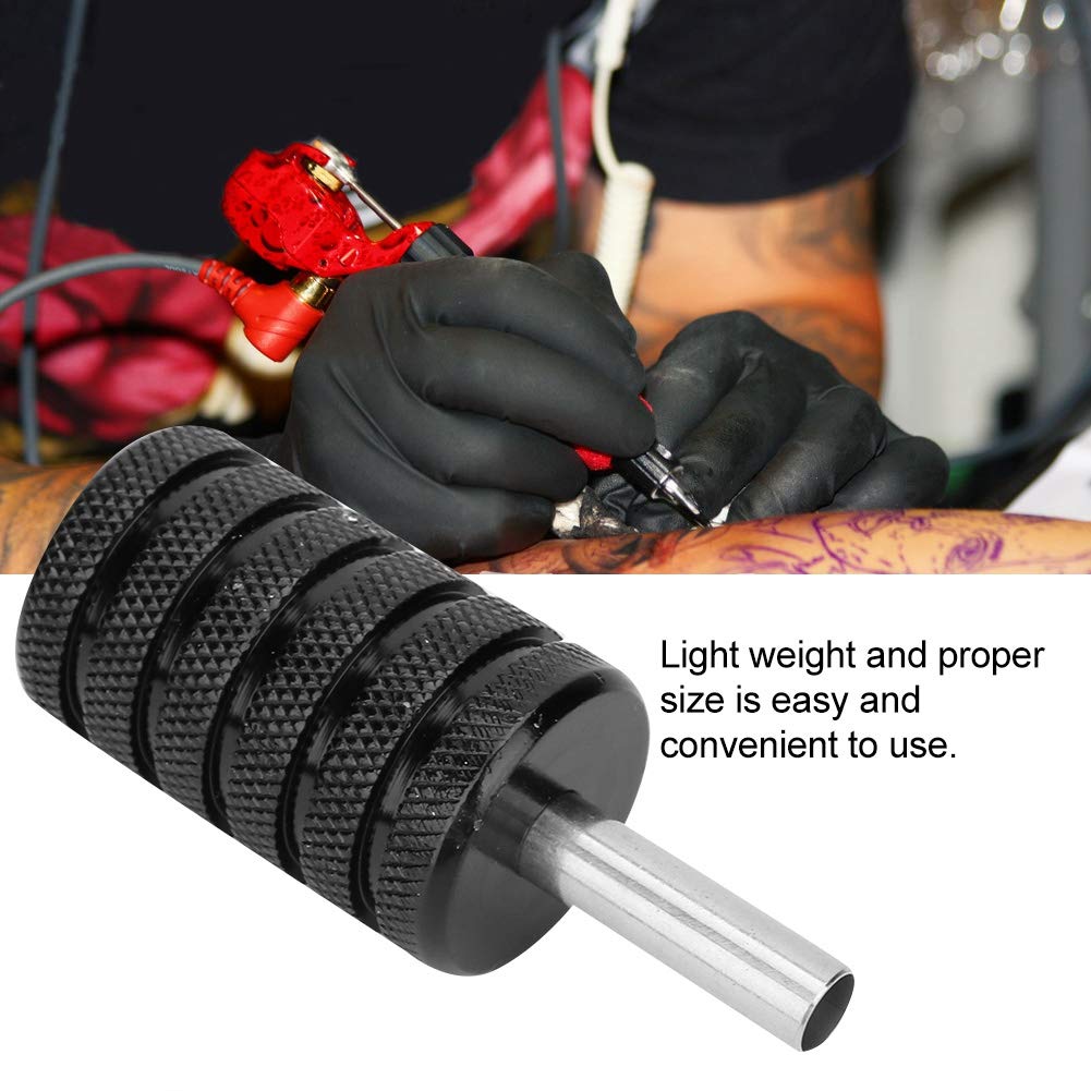 Tattoo Machine Grip, Professional Non-slip Shockproof Tattoo Handle for Professional Tattoo Artists or Beginners Tattoo Tubes Accessory(35mm)
