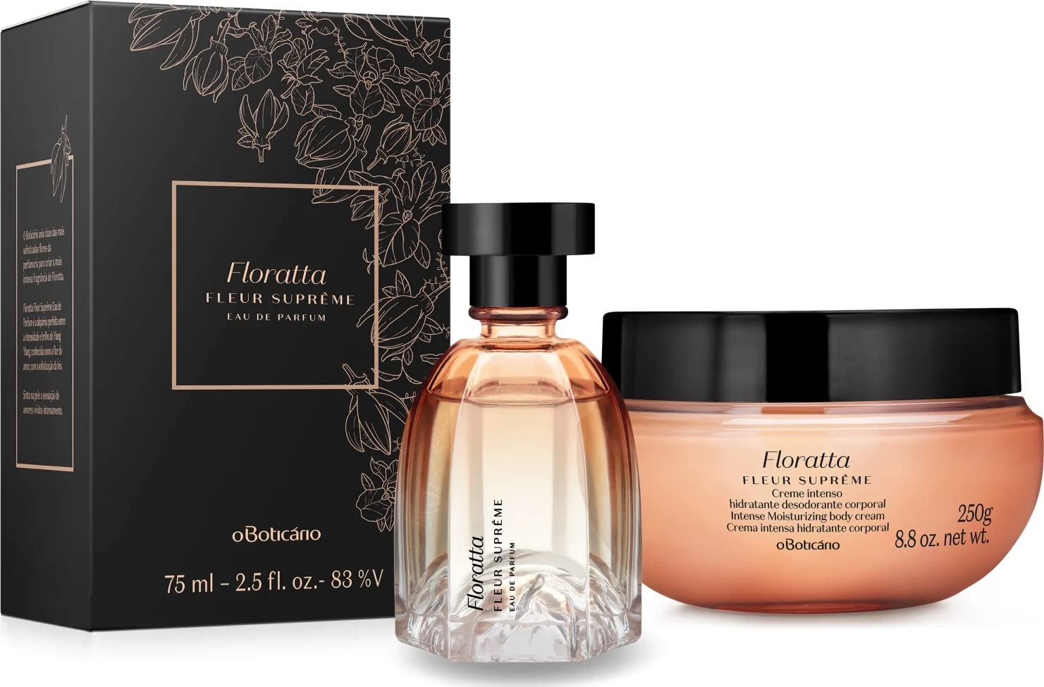 Boticario - Linha Floratta (Fleur Supreme) - Eau De Parfum Feminino 75 Ml - (Floratta (Fleur Supreme) Collection - Eau De Parfum For Women 2.5 Fl Oz)