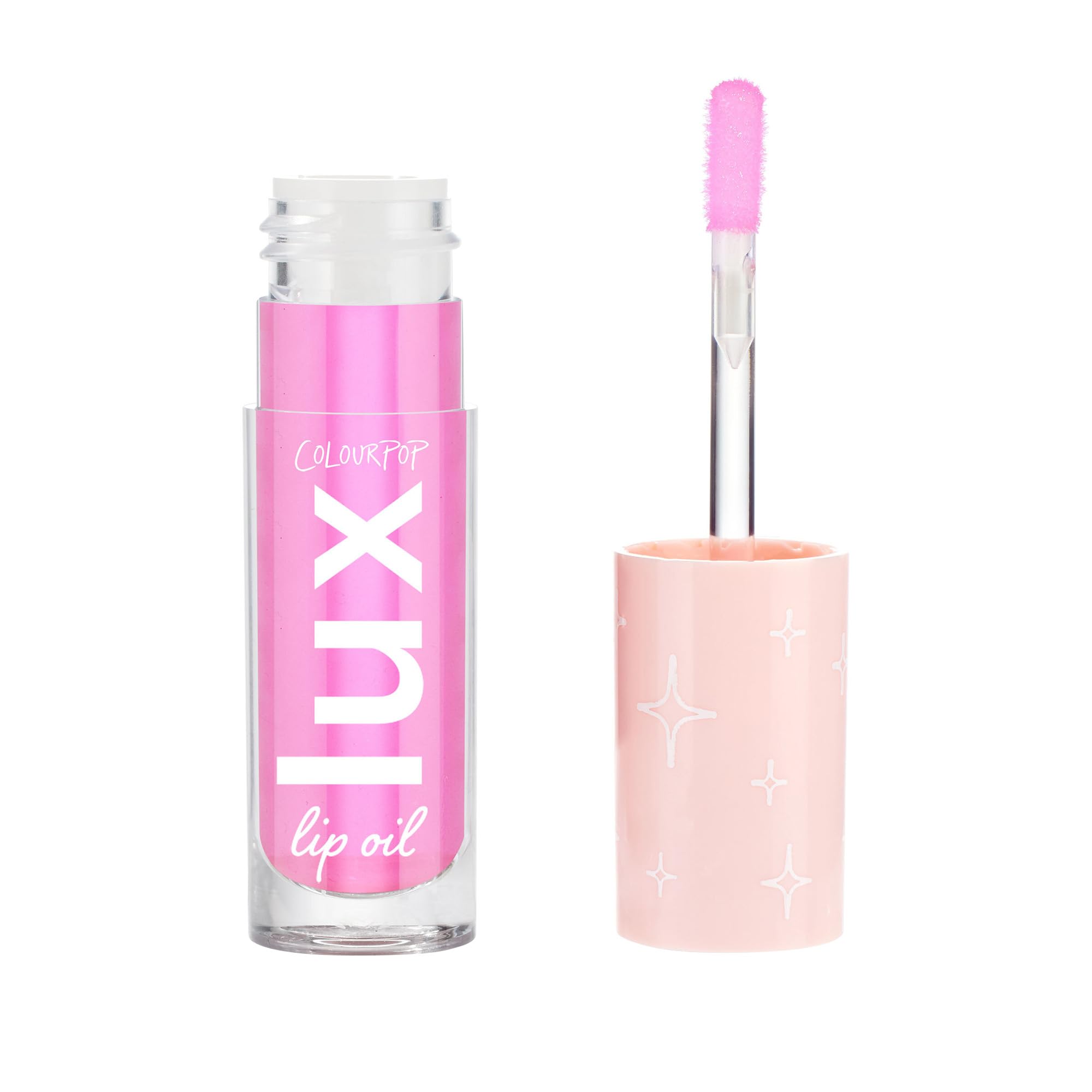ColourPop Lux Lip Oil - Hydrating, Sheer Tinted Lip Oil Formulated with Antioxidant-Rich Chamomile Extract & Calendula Oil - Non-Greasy, Nourishing Pink Lip Oil - Raspberry Mojito (0.16 oz)