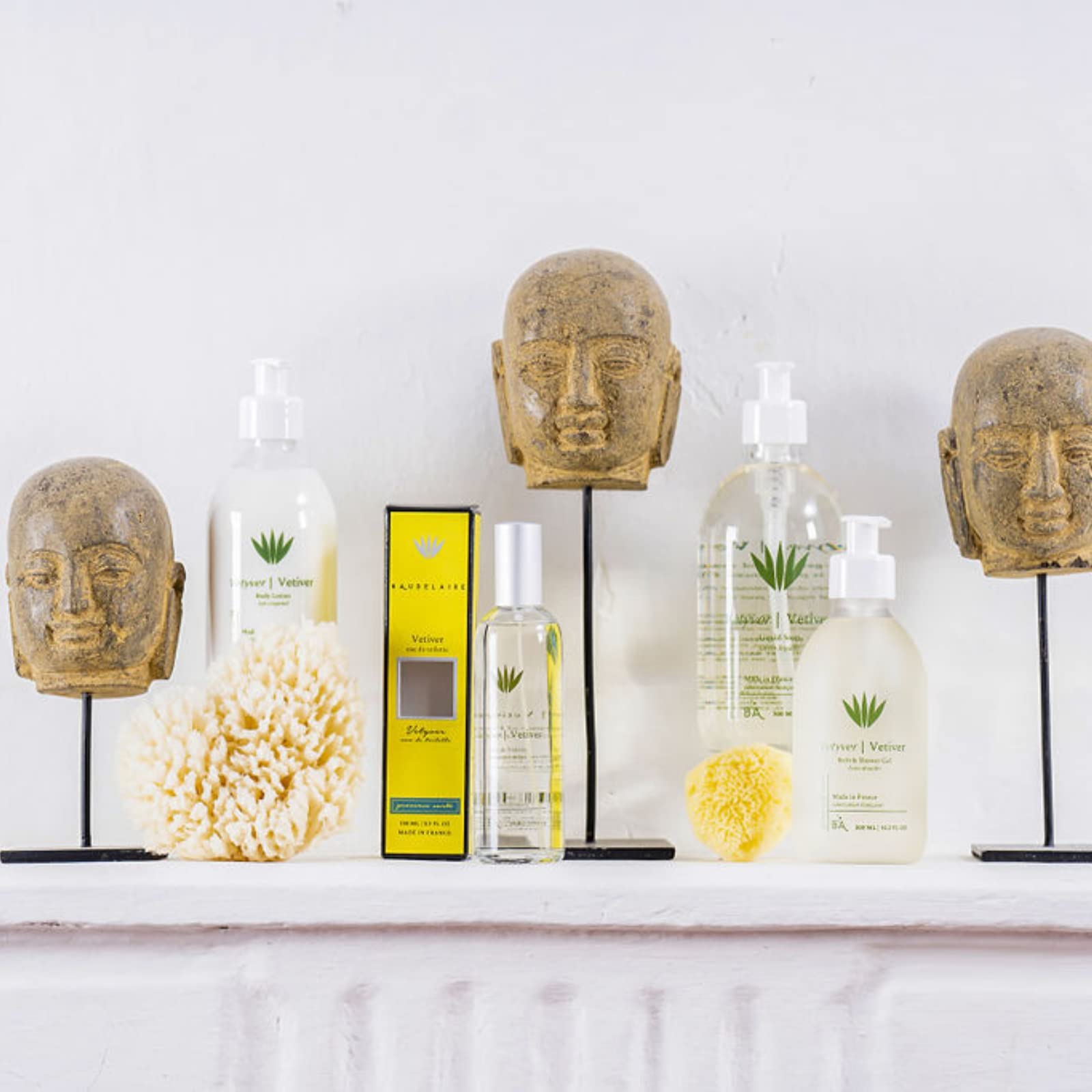 Provence Sante Shower Gel - Cleansing & Deep Nourishing Body Wash Extra Hydrating Dry, Rough Sensitive Skin Cleanses & Moisturizes 10.2 Oz (Vetiver)