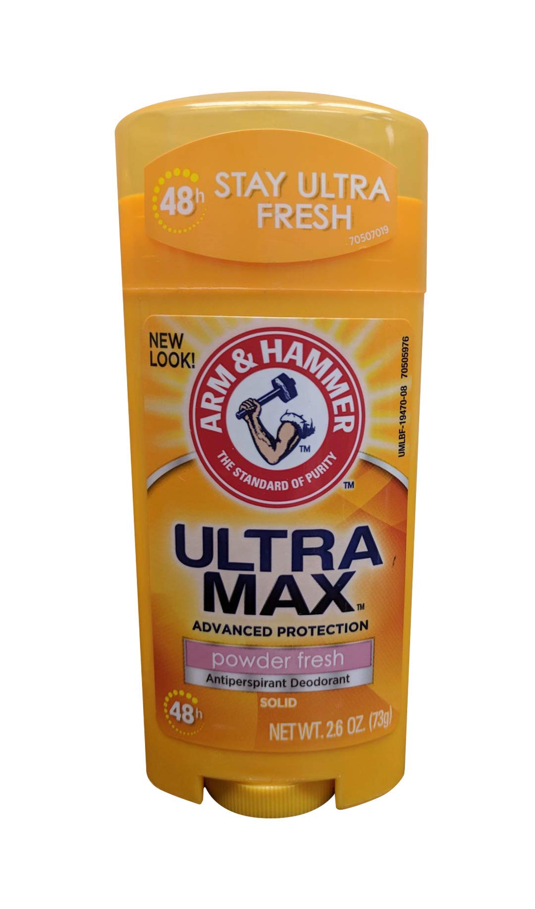 Arm & Hammer Ultramax Invisible Solid Powder Fresh Antiperspirant & Deodorant 2.6 Oz, 2 Pack