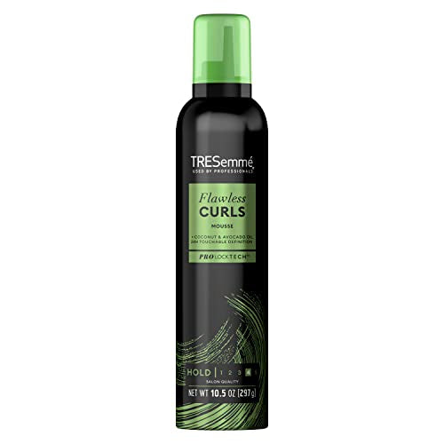 TRESemmé Flawless Curls Nourishing Mousse With Coconut and Avocado Oil 10.5 oz