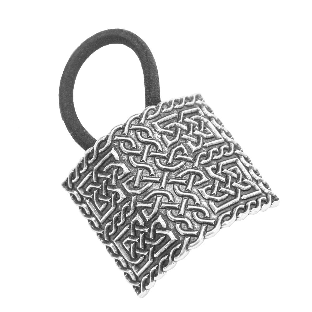 Ponytail Holder | Hair Accessory | Square Celtic