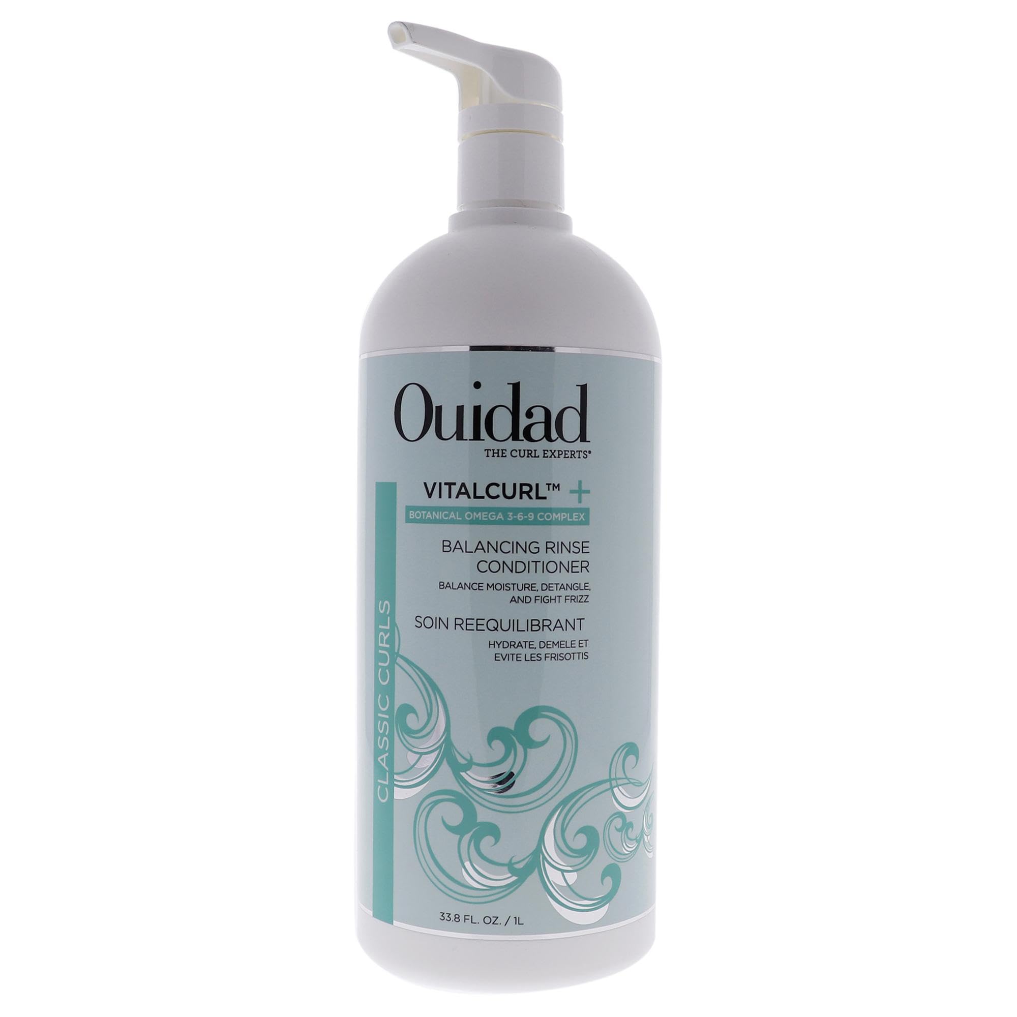 Ouidad Vitalcurl+ Balancing Rinse Conditioner, 33.8 Oz.