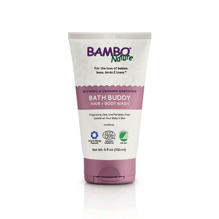 Bambo Nature Bath Buddy Hair & Body Wash, 5 fl oz Tube, 1 Count