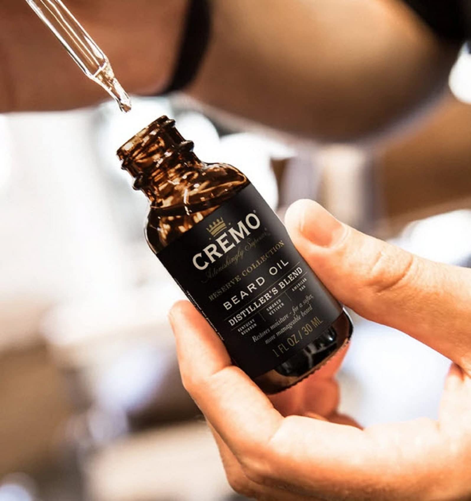 Cremo Reserve Blend Astonishingly Superior Beard Oil, 1 Fluid Ounce