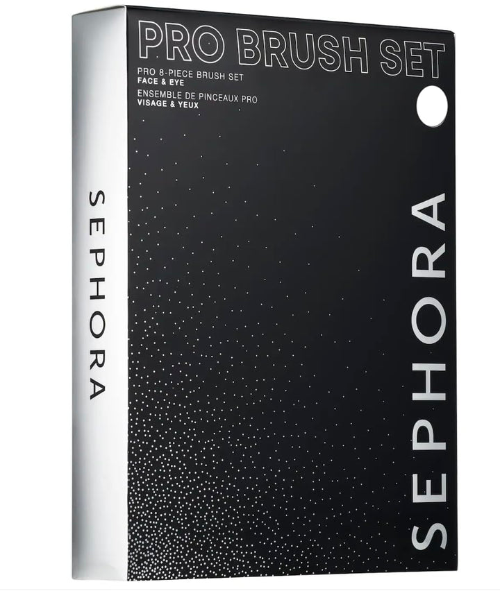 SEPHORA COLLECTION PRO 8-Piece Face & Eye Brush Set