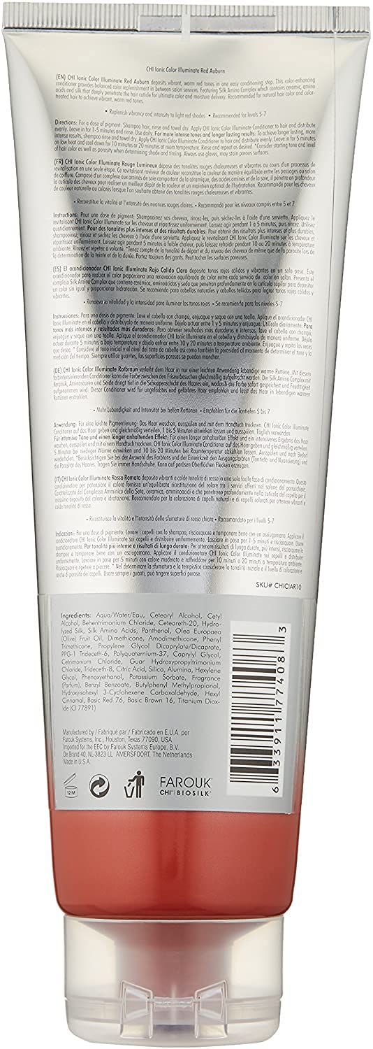 CHI Ionic Color Illuminate Red Auburn Conditioner