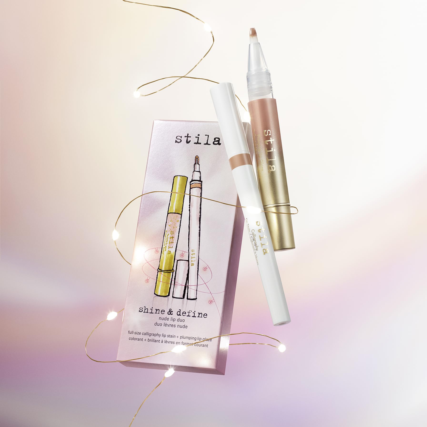 stila Shine & Define Nude Lip Duo